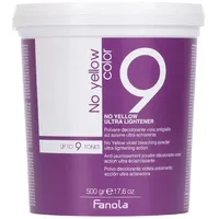 Fanola No yellow ULTRA Lightener 9 Violettes Blondierpulver mit ultra-aufhellender Wirkung, 500 g