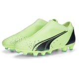 Puma Ultra Match Laceless FG/AG Fußballschuhe Kinder fizzy light/parisian night/blue glimmer 28