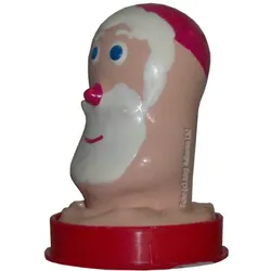 Scherzkondom «Weihnachtsmann» – handbemalt, Weihnachtszeit! (1 Stück) 1 St