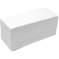 Papierhandtücher ZZ-Falz 23 x 23 cm 2-lagig hochweiß - 1 Karton = 3200 Stück