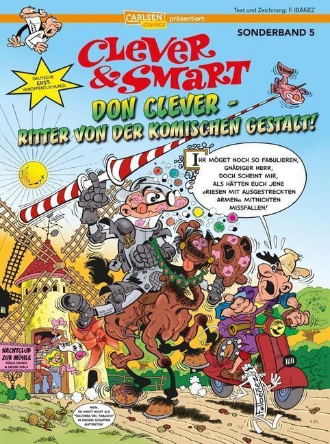 Don Clever - Ritter Von Der Komischen Gestalt! / Clever & Smart Sonderband Bd.5 - Francisco Ibáñez  Kartoniert (TB)