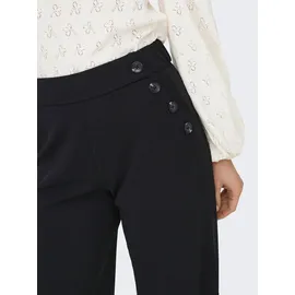 Only ONLRINA BUTTON PANT JRS Schlupfhose Schwarz XS 34