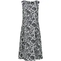 GOLDNER Sommerkleid Midikleid Schwarz 44
