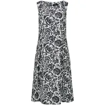 GOLDNER Sommerkleid Midikleid Schwarz 44