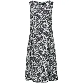 GOLDNER Sommerkleid Midikleid Schwarz 44