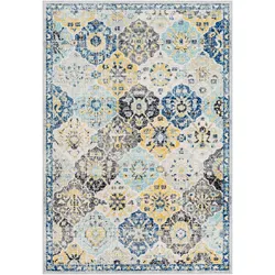Teppich SURYA "CUZCO", bunt, B:160cm H:11mm L:220cm, Kunstfaser, Teppiche