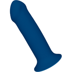 Premium Silicone Dildo, 18 cm, blau