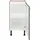 OPTIFIT Unterschrank Bern 40 cm breit, mit 1 Tür mit höhenverstellbaren Füßen, mit Metallgriff grau