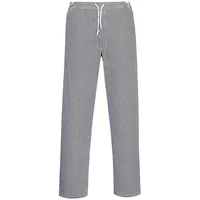 PORTWEST Kochhose Bromley, Hosenlänge: Reg, Farbe: Blau/Weiß kariert, Größe: 4XL, C079CHRXXXXL