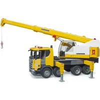 Bruder 03571 - Scania Super 560R Liebherr Kran-LKW gelb 1:16