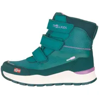 TROLLKIDS Kinder Rauland Winter Schuhe (Größe 33, tuerkis)