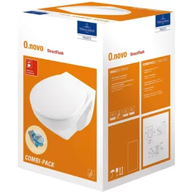 Villeroy & Boch O.novo Wand-WC mit WC-Sitz Weiß