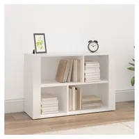 VidaXL Sideboard Weiß 80x30x54 cm Holzwerkstoff