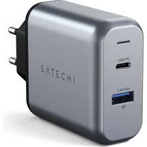 Satechi 30W Dual-Port Wall Charger Space Grey