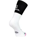 sporcks Get Shit Done Laufsocken Weiß/Schwarz 41-43