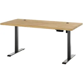 Schreibtisch Toulouse Eiche / Braun