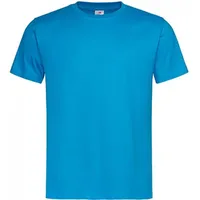 Stedman Classic Men T-shirt Himmelblau Baumwolle Small Herren