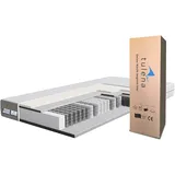 TULENA NOX Matratze 140x190 H1 + H2 Taschenfederkernmatratze 19 cm Comfort Matratze für Kinder und Erwachsene - Wendematratze mit Bezug mit Reißverschluss Rollmatratze Oeko-TEX Zertifiziert