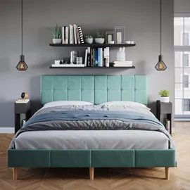 Vicco Nachttisch Enton Schwarz, 20 x 59.5 cm 2er Set