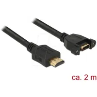 DeLock - HDMI mit Ethernet-Verlängerungskabel - HDMI m