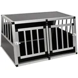 vidaXL Hundetransportbox Doppeltür 89 x 69 x 50 cm