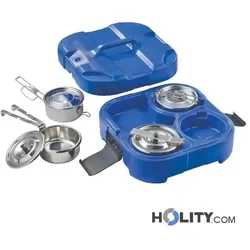 Kit von 6 Behalter fur die Lieferung von Mahlzeiten h28222