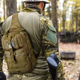 luxuskollektion Taktischer Sling Rucksack Militär Schultertasche Outdoor Camping