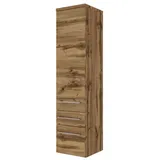 Held Davos Midischrank 30 x 130 cm Braun MDF/Spanplatte