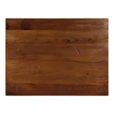 vidaXL Tischplatte 80x50x2,5 cm Rechteckig Altholz Massiv