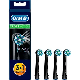 Oral-B CrossAction CleanMaximiser Black Edition Aufsteckbürste schwarz 4 St.