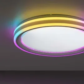just light. LED-Deckenleuchte Spheric Weiß CCT & RGB Ø 48,5 cm