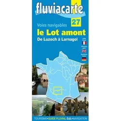 Fluviacarte 27 le Lot Amont