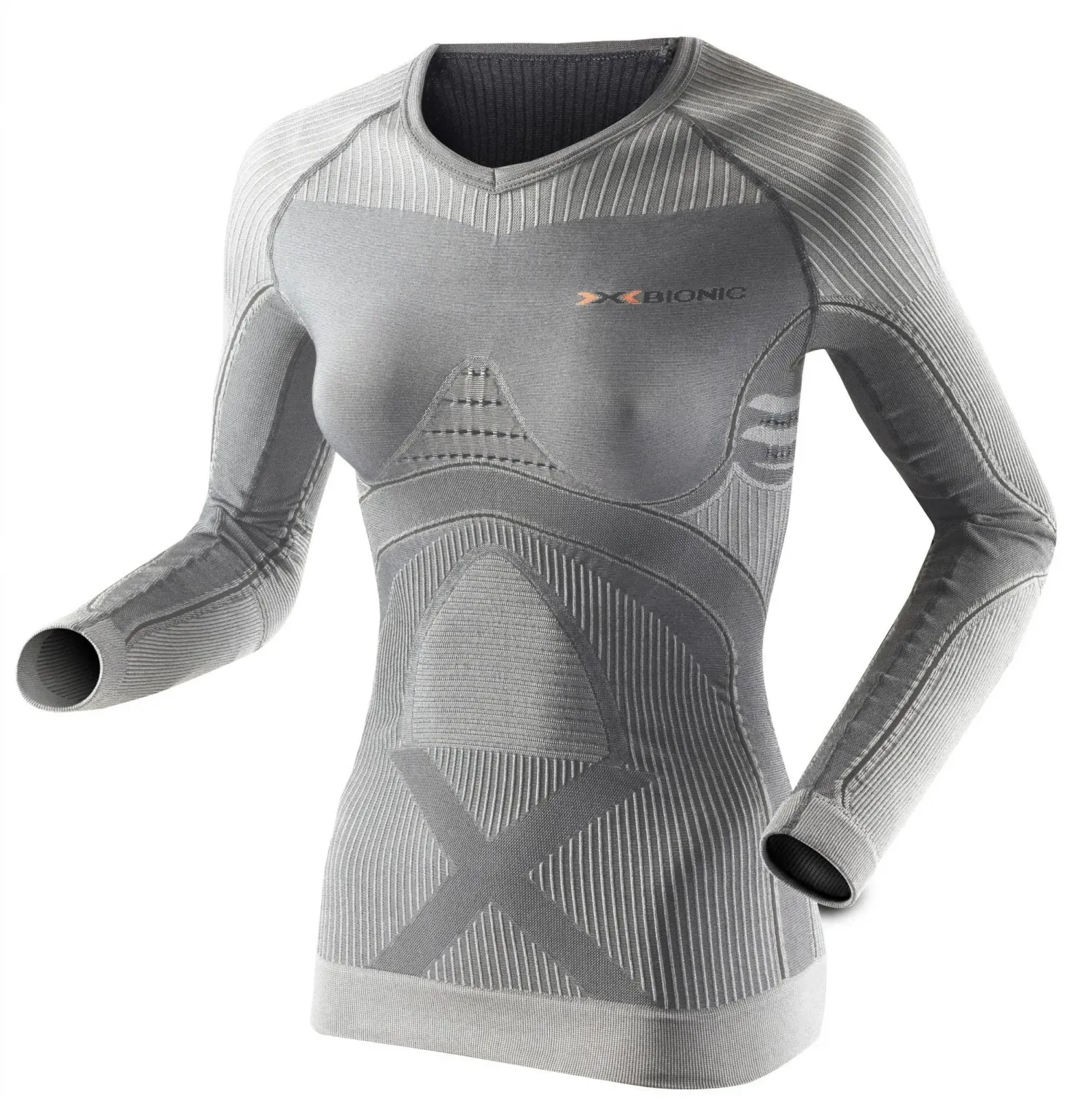 X-Bionic Radiactor Shirt Long Sleeves silver Damen