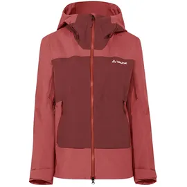 Vaude Croz Alpine 3L Regenjacke Damen Brick 40