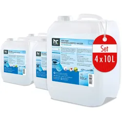 4  Demineralisiertes Wasser in Kanister
