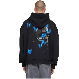 Upscale by Mister Tee Le Papillon Heavy Oversize Reißverschlusspullover Black XS
