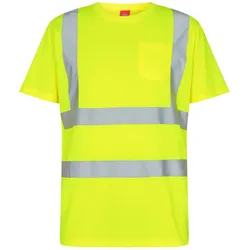 Warnschutz T-Shirt "9541-151" Safety Kl. 2 UV-Schutz - S - gelb