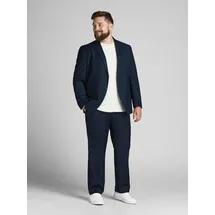 Jack & Jones PlusSize JACK & JONES PLUS Einreihiger Blazer und Hose in Dark Navy | Gr.: 66