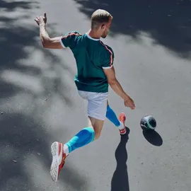 Bauerfeind Sports Unisex Sports Compression Sleeves Lower Leg - extra lang blau