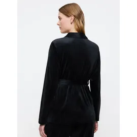 Triumph Morgenmantel Sensual Velour Robe Top Schwarz S