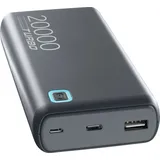 Cellular Line Power Bank ESSENCE Turbo 20000 Gray (60470) - Grau