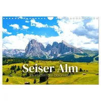 Calvendo Seiser Alm - Im Herzen der Dolomiten. (Wandkalender