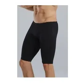 Tyr durafast elite solid Jammer-Badeanzug, Schwarz/Logo, 34 - 34