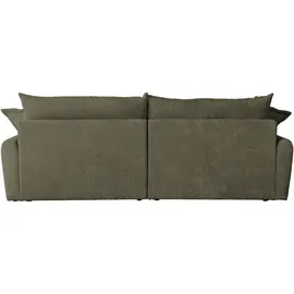 Home Affaire Eckcouch Polyester 4-Sitzer Grün