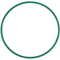 Grevinga® Gymnastikreifen aus Kunststoff (Grün, 60cm)