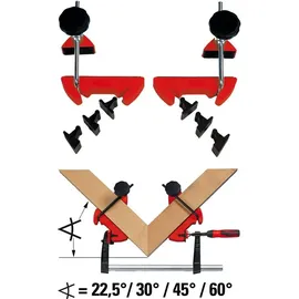 Bessey Schraubzwinge Metall rot