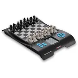 Millennium Europe Chess Champion M800 - Schachcomputer + 7 weitere Spiele (Dame, Halma, 4 gewinnt, Reversi, etc.) für Einsteiger und Kinder. Mit praktischem Figurenfach für Reisen und unterwegs.