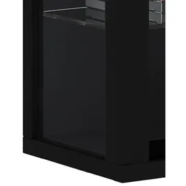 VCM Hängevitrine Vitrosa Mini 59 x 18 x 91 cm Schwarz