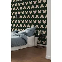 KOMAR Disney Mickey Mouse Green Heads bedruckt