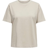 ONLY Damen Onlonly S/S Tee Jrs Noos, Silver Lining, M